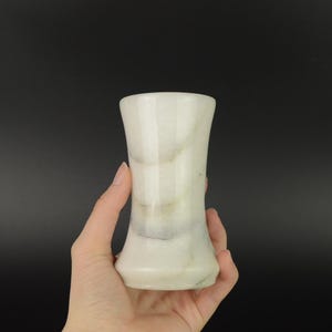 Vintage Marble Pencil Holder - Marble Utensil Holder - Multi Purpose - Pen and Pencil - Desk Organiser - Desk Office Decor - Home Decor - Original gift - Unique Marble Vase
