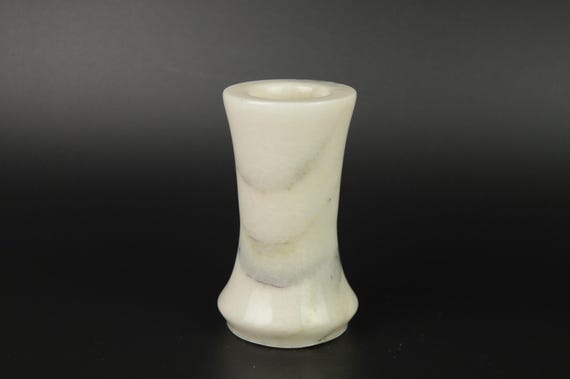 Vintage Marble Pencil Holder, Utensil Holder, Pen, Desk Organiser, Office Decor, 1960s Lawyer Style
