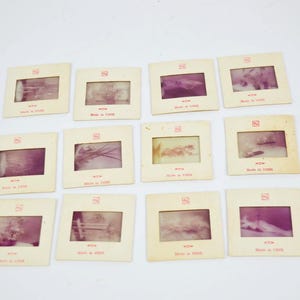 12 USSR Color Slides, Vintage Colour Slides, Retro Photos, Diascope, Home Decor