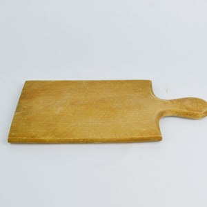 Vintage Wooden Cutting Board - Rustic Cutting Board - Board with Handle - Vintage Cheese Board - Rustic Wooden Bread Board - Home decor