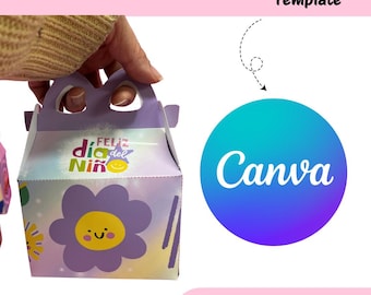 Canvaで編集できるハッピーミール