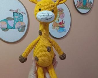 Handmade 15 inch Crochet Giraffe Toys