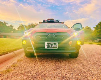 Crux Motorsports Fog Light Tint Overlay Yellow for Subaru Outback