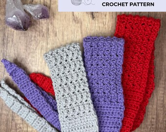 Crochet Headband Pattern, Beginner Friendly Textured Hair Accessory, Spellweaver Design