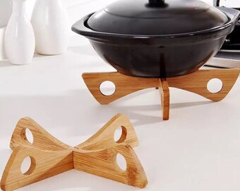 Trivet Pot Stand  Wooden Trivets For Hot Dishes