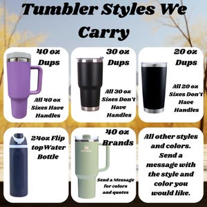 Personalized Rose Tumbler, Engraved Floral 40oz Stainless Steel Cup, Custom Name Gift for Her, Laser Engraved Flower Travel Mug image 2