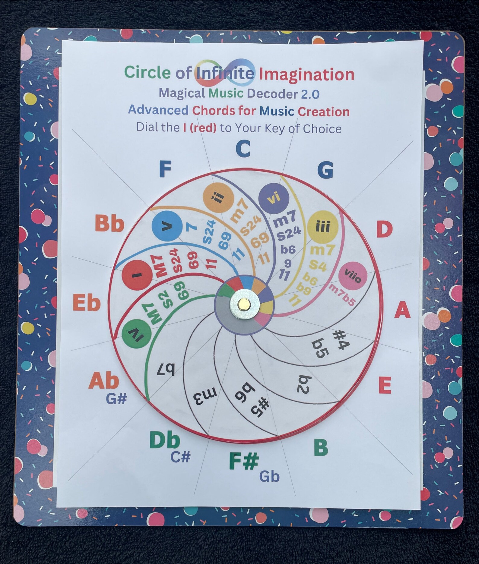 Musical Note Decoder Magic Music Decoder 2.0 - Circle of Infinite Imagination - Advanced ...