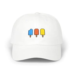 Gorra clásica de béisbol con bordado de paleta / Sombrero de verano, accesorio de playa, regalo para papá, atuendo informal, regalo divertido