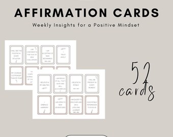 tägliche Affirmationskarten