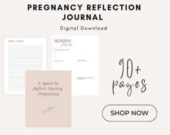 Schwangerschafts Reflection Journal