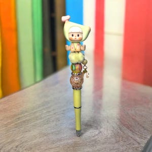 Fuji Fairy Tale Banana Friends Pop Mart Character Beaded Pen
