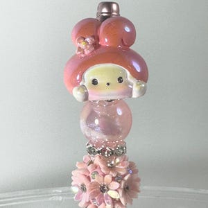 Cute Kawaii Bunny Character Beaded Pen
