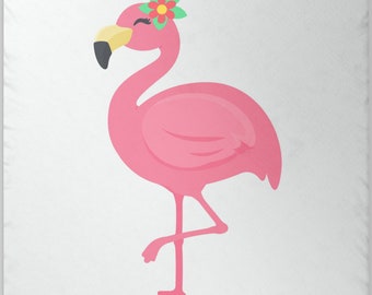 Pink Flamingo - Custom Shaped Pillows