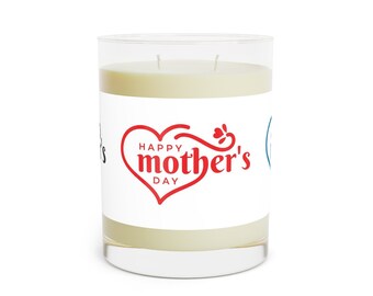Happy Mother's Day Scented Candle - Full Glass, 11oz