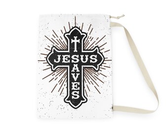 Jesus Saves - Sac à linge