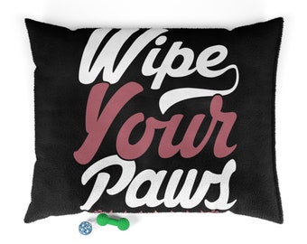 Wipe Your Paws - Pet Bed