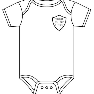 GAA Tots: County, Club and Custom Baby Crest on Vest from Ireland zdjęcie 4