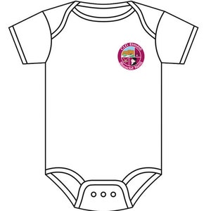 GAA Tots: County, Club and Custom Baby Crest on Vest from Ireland zdjęcie 6