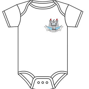 GAA Tots: County, Club and Custom Baby Crest on Vest from Ireland zdjęcie 5