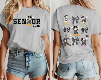Senior 2025 Mickey Graduation Shirt, Disney Graduation Tee, Cute Matching Senior Shirt, Class of 2025 Gift for Her or Him