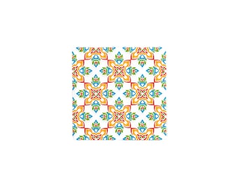 Talavera Beverage Napkins,  Fiesta Cocktail Napkins, Cinco de Mayo Decor, Mexican Party Supplies, Taco Party Bridal Shower Fiesta Tableware