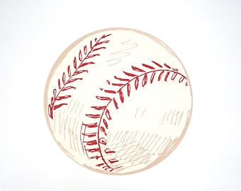 Sports Fan Baseball Paper Placemats | 12pk