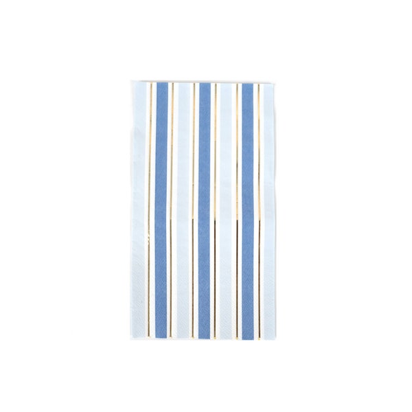Blue Striped Guest Towels