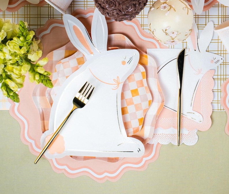 GatheringsByCP Scallop Paper Placemats - Thumbnail 3