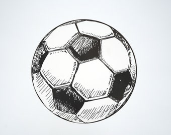 Sports Fan Soccer Ball Paper Placemats