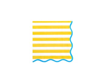 Summer Cocktail Napkins, Beverage Napkins, BBQ Pool Party Decor, Beach Party Supplies, Outdoor Summer Party Tableware Disposable Napkins