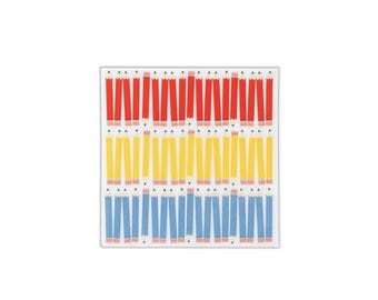 Pencil Beverage Napkins, Back to School Party Supplies, First Day of School Decorations, Teacher Appreciation, Classroom Celebration Napkins