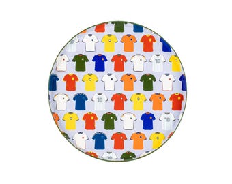 Soccer Jersey Dessert Plates, Soccer Party Plates, Soccer Birthday Decor, Kids Soccer Party Supplies, Team Party Tableware Sports Birthday