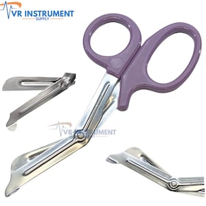 Trauma Shears 7.5&quot; Medical Scissors EMT Stainless Steel Bandage Scissors with Non-Stick Blades