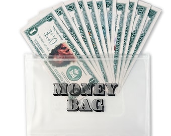 Ensemble de marque-places Melanin Cash avec pochette A5 zippée