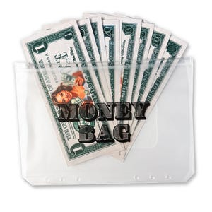 Zipper Dollar Bill Pouch - Etsy