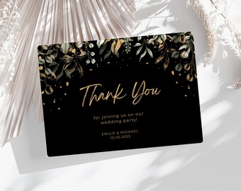 Editable Thank You Card | Greeting Card | Appreciation Card | Business Owner | Thank You For Patronizing | Thank You |