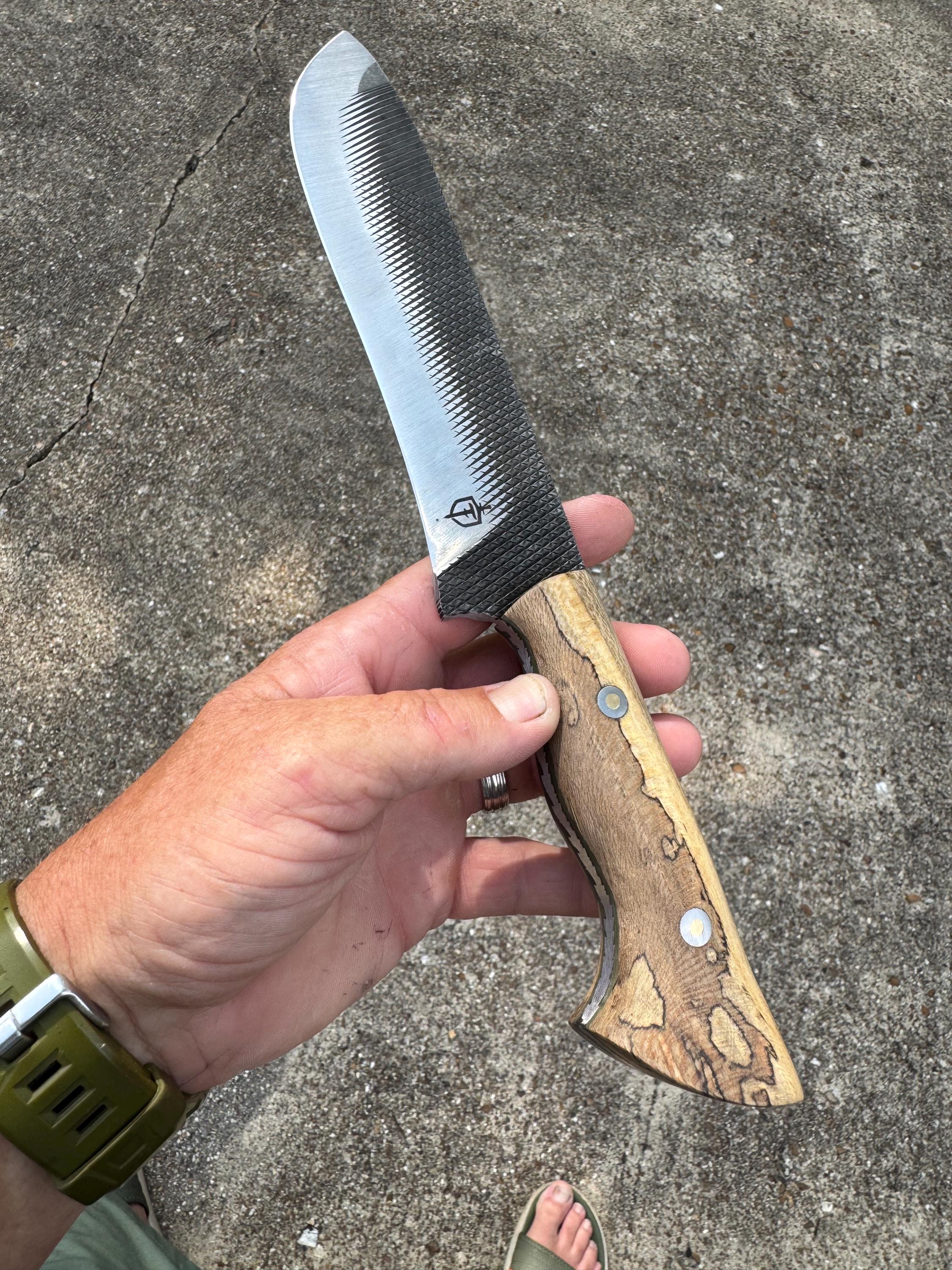 Farriers Rasp Camp Knife