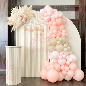 Kit de guirnalda de globos estilo bohemio para hacer tú mismo: el telón de fondo perfecto para cumpleaños y celebraciones