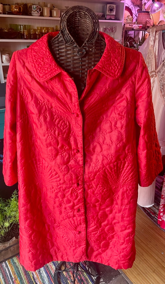 Vintage Quilted Robe