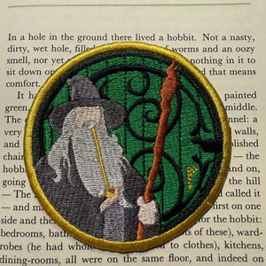 The Hobbit/Gandalf Sew-on Patch, 3-1/4 Inches