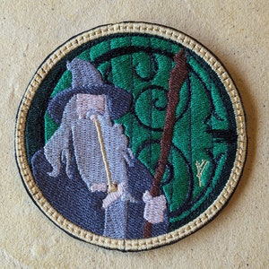 The Hobbit/Gandalf Sew-on Patch, 3-1/4 Inches