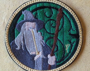 The Hobbit/Gandalf Sew-on Patch, 3-1/4 Inches
