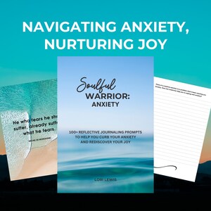 Anxiety Relief Journal, Anxiety Journal, Anxiety Printable Journal, Mental Health Journal, Therapy Anxiety Journal, Digital Anxiety Journal
