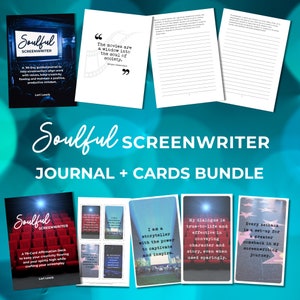 Manusförfattarpaket, Skrivarblockeringsdagbok, Kreativt skrivandedagbok, Bekräftelsekort, Skrivarblockeringsdagbok, Positiva bekräftelsekort