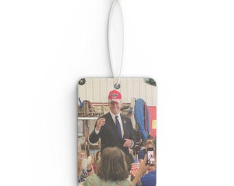Political Car Air Freshener, Joe Biden Trump 2024 Red Hat, Democrat Republican Gift, Vehicle Scent, Driving Decoration, Political Novelty