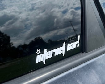 Internet Car Decal JDM Sticker KDM