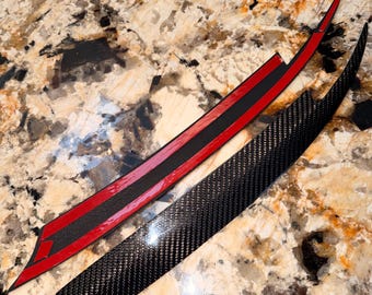 2008-2014 Subaru Impreza WRX/STi Carbon Fiber Headlight Eyelids JDM Tuner Subie Custom Carbon Fiber