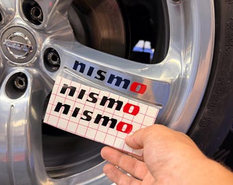 Nismo 350Z Volk Rays OEM Style Wheel  Stickers