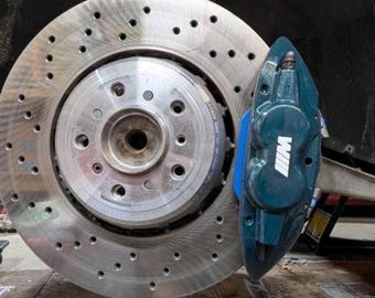 BMW M Caliper Decals | Brembo Caliper Sticker | M4 | M3 | M2|  Brake Decal F80 F82 E90 E92 G80 G82 Brake Caliper X3 M40I X3M X4