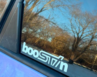 BooSTIn Subaru Wrx STi Decal Sticker